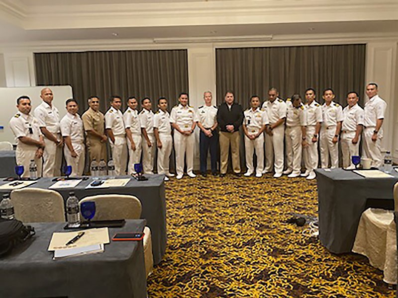 George Brauchler, district attorney and military judge, conducts human rights training in Malaysia