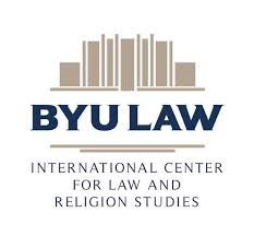 The logo for the Brigham Young University International Center for Law and Religious Studies