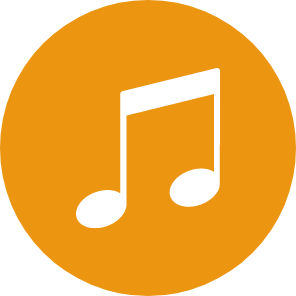 Ícono de la música - Español